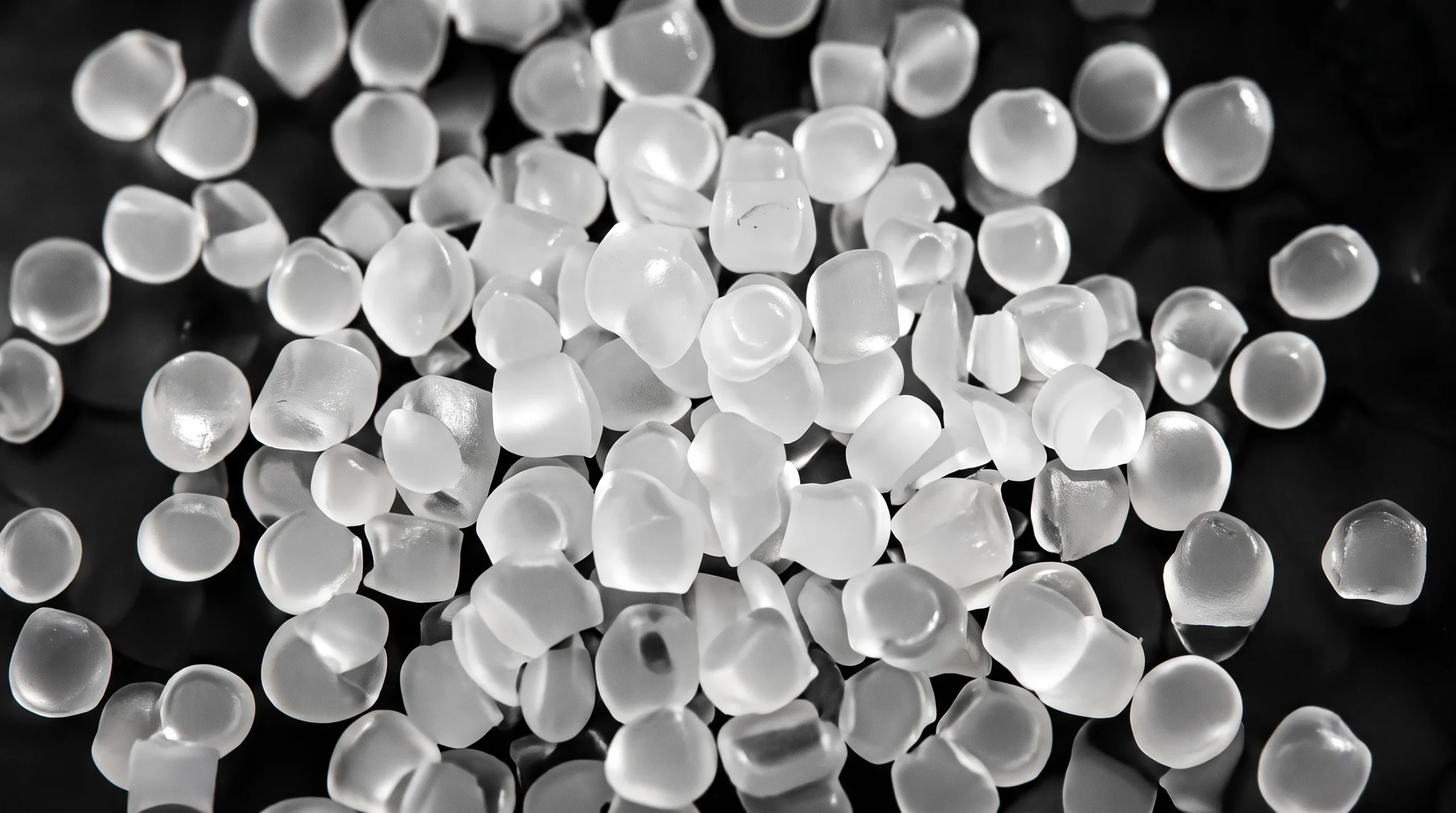 HDPE resin pellets for manufacturing applications